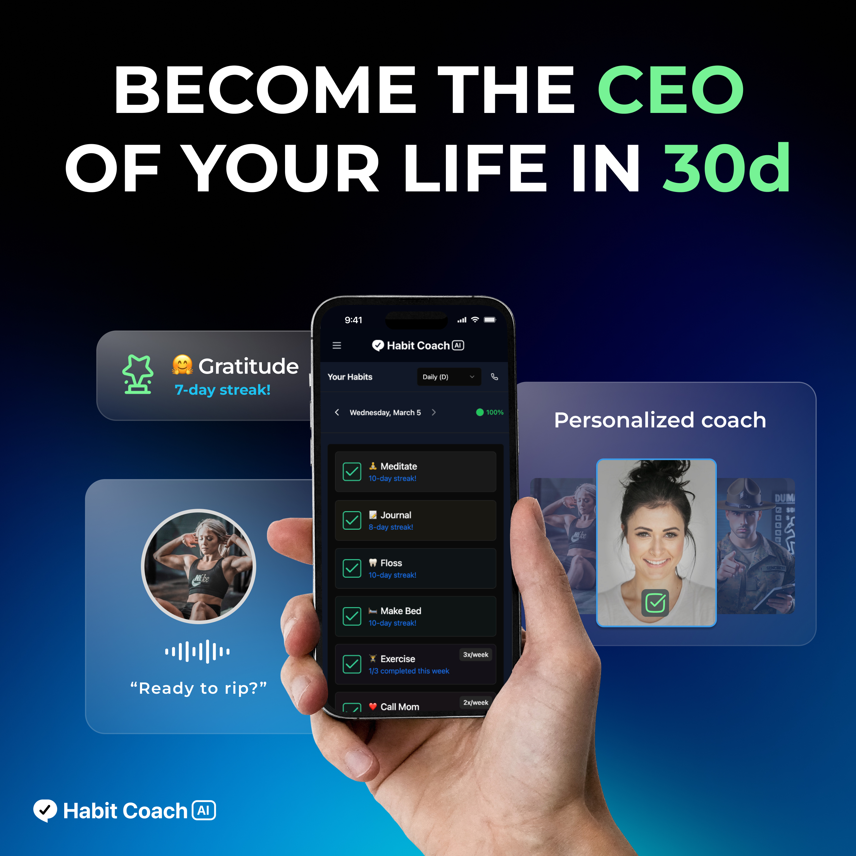 Become the CEO of your life in 30d